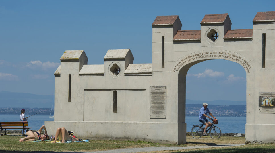 amphion publier monument anne de noailles parc des tilleuls
