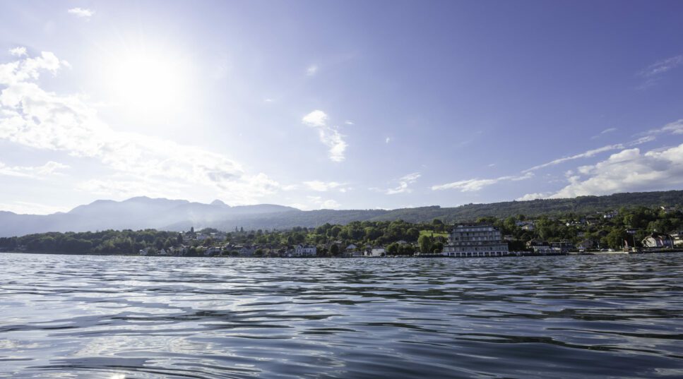 pays d'Evian vallée d'Abondance Neuvecelle vue lac Léman